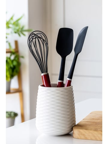 KitchenAid Schneebesen "Classic" in Schwarz/ Rot - (L)27,5 cm