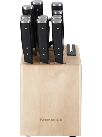 KitchenAid 12-częściowy zestaw w kolorze beżowo-czarnym