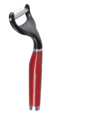 KitchenAid Käsehobel in Schwarz/ Rot - (L)20 cm