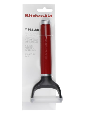 KitchenAid Schiller zwart/rood - (L)18 cm