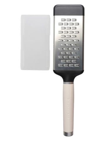 KitchenAid Käsereibe in Silber/ Creme - (L)29,5 cm