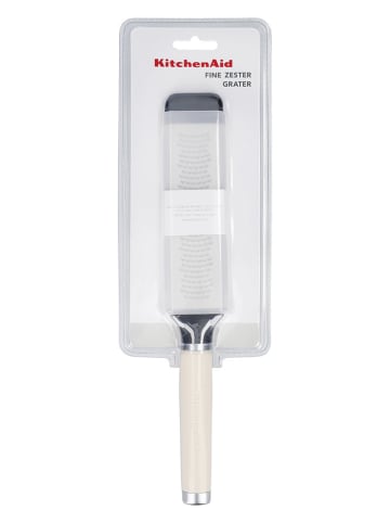 KitchenAid Küchenreibe in Silber/ Creme - (L)32 cm