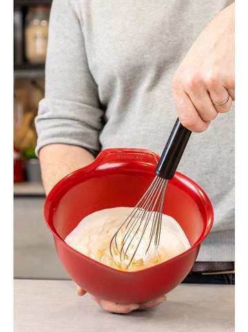 KitchenAid Garde "Classic" zwart/zilverkleurig - (L)26 cm