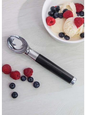 KitchenAid Ijsschep "Classic" zwart - (L)21,5 cm