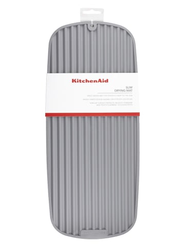 KitchenAid Abtropfmatte in Hellgrau - (L)43 x (B)18 cm