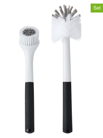 KitchenAid 2-delige set: reinigingsborstels zwart/wit