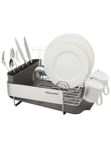 KitchenAid Abtropfgestell in Silber/ Grau - (B)41 x (H)18 x (T)32 cm