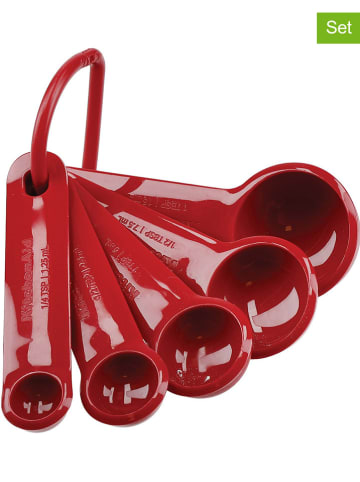 KitchenAid 5er-Set: Messlöffel in Rot