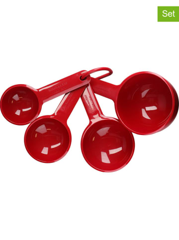 KitchenAid 4er-Set: Messlöffel in Rot