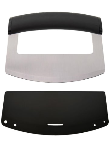 KitchenAid Wiegemesser in Silber/ Schwarz - (L)15 cm