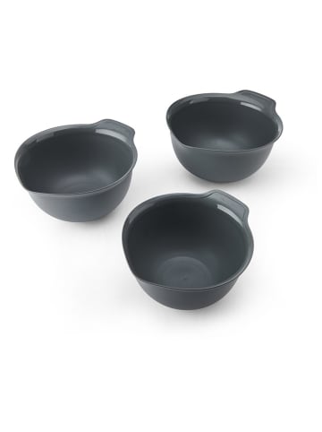 KitchenAid 3er-Set: Rührschüsseln in Grau