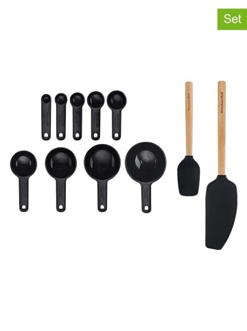 KitchenAid 11tlg. Backzubehör-Set in Hellbraun/ Schwarz