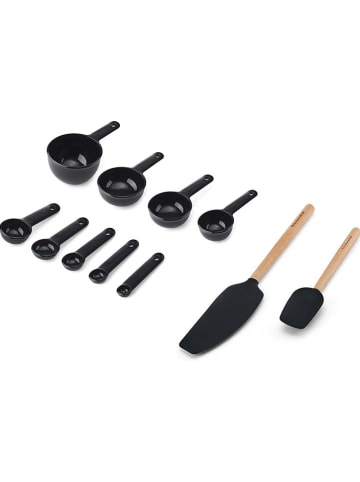 KitchenAid 11tlg. Backzubehör-Set in Hellbraun/ Schwarz