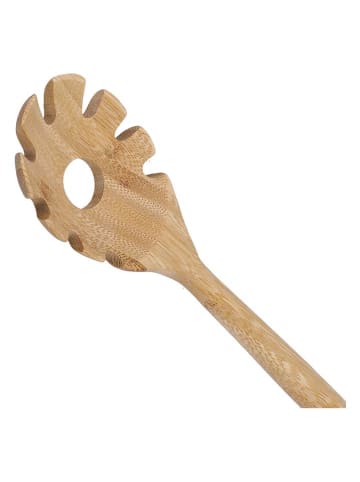 KitchenAid Spaghettilöffel in Hellbraun - (L)32 cm