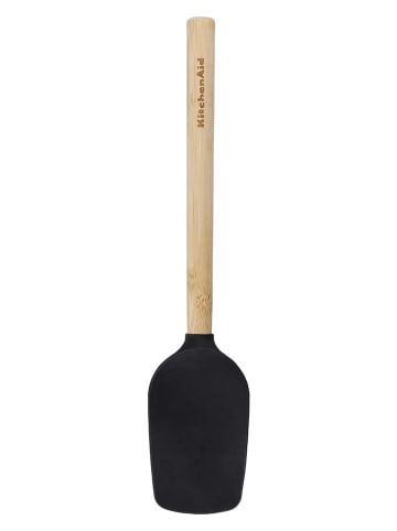 KitchenAid Teigschaber in Hellbraun/ Schwarz - (L)30,6 cm