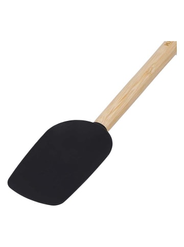 KitchenAid Szpatułka w kolorze jasnobrązowo-czarnym do ciasta - dł. 30,6 cm