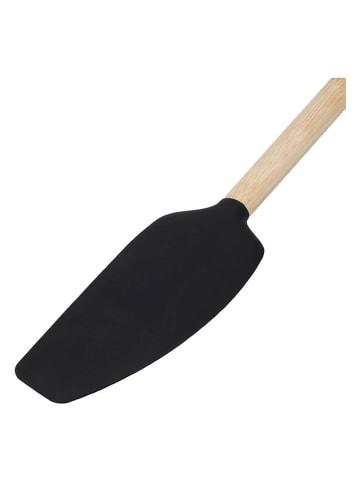 KitchenAid Teigschaber in Hellbraun/ Schwarz - (L)35,3 cm