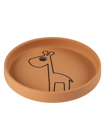 done by deer Eetleerbord "Raffi" mosterdgeel - Ø 18 cm