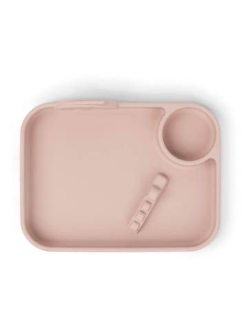 done by deer Eetleerbord "Deer friends" lichtroze - (L)21,5 x (B)16 cm