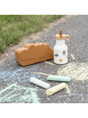 done by deer Edelstahl-Trinkflasche in Creme/ Senf - 350 ml