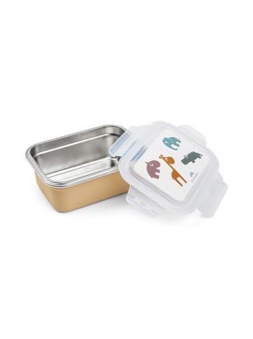 done by deer Roestvrijstalen lunchbox "Deer friends" lichtbruin
