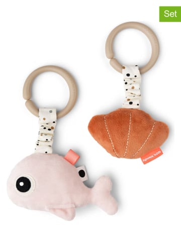 done by deer 2-delige set: activity-grijpspeelgoed "Wally" - vanaf de geboorte