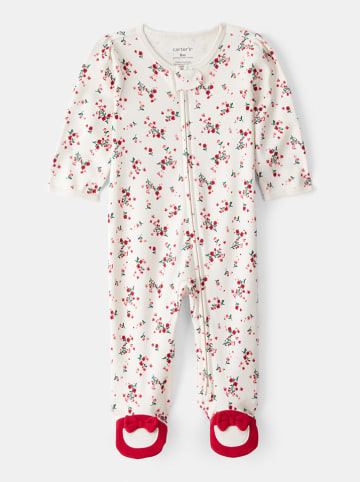 carter's Śpioszki w kolorze kremowym