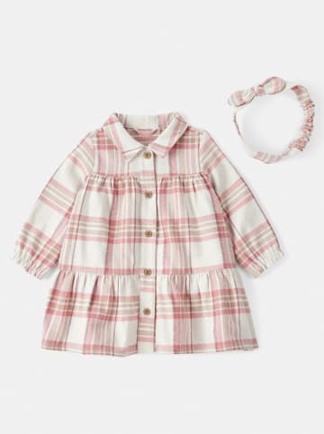 carter's 2-delige outfit lichtroze/crème