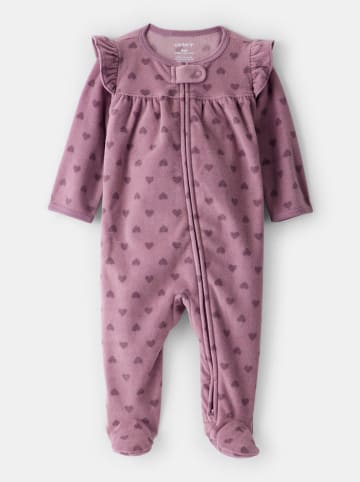 carter's Śpioszki w kolorze fioletowym