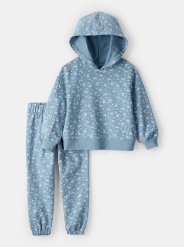 carter's 2-delige outfit lichtblauw