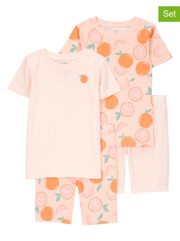 carter's 2er-Set: Pyjamas in Rosa
