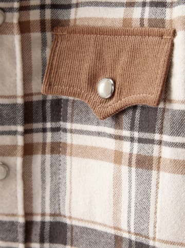 OshKosh Hemd in Beige/ Braun