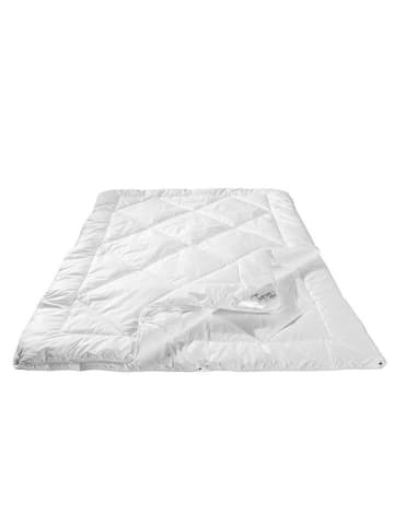 Böhmerwald Ganzjahres-Faserdecke in Weiß