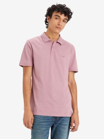 Levi's Koszulka polo w kolorze szaroróżowym