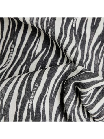 G-Star Sukienka w kolorze czarno-białym