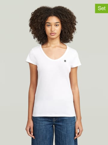 G-Star 2-delige set: shirts wit/zwart