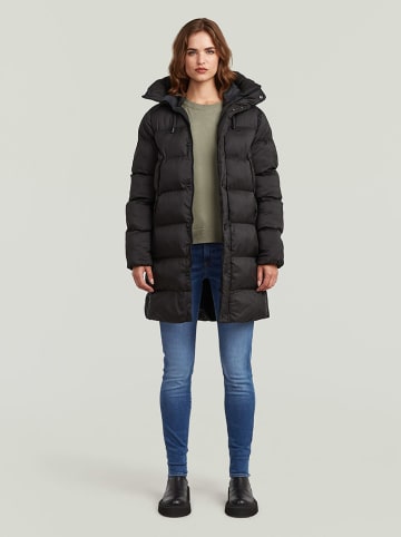 G-Star Kurtka pikowana w kolorze czarnym