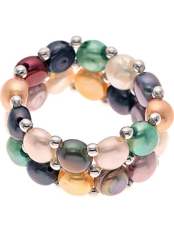 Pearline Perlen-Ring in Bunt