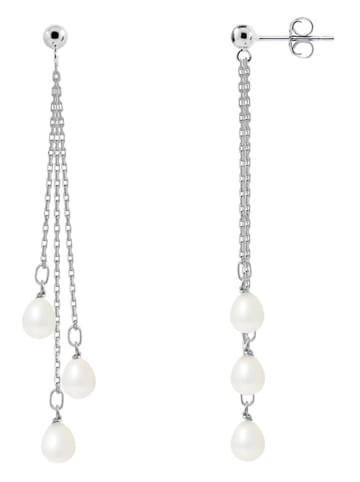 Pearline Silber-Ohrstecker mit Perlen