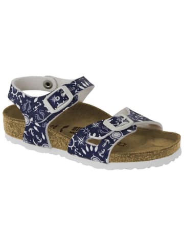 Birkenstock Sandalen "Rio" in Blau