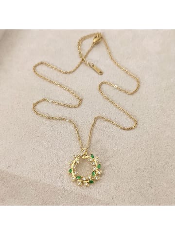 Nakkash Vergulde ketting met hanger - (L)42 cm