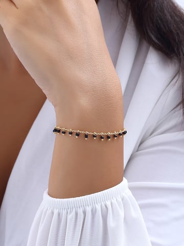 Nakkash Vergulde armband met kristallen