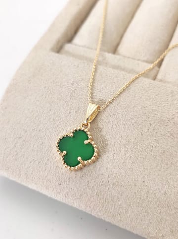 Nakkash Pozłacany naszyjnik z zawieszką - dł. 42 cm