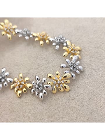 Nakkash Vergulde armband met edelstenen