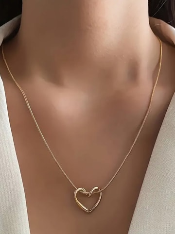 Nakkash Vergulde ketting met hanger - (L)42 cm