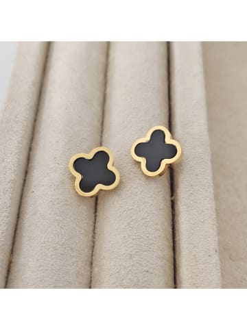 Nakkash Vergold. Ohrstecker mit Perlmutt