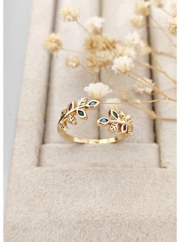 Nakkash Vergold. Ring mit Edelsteinen