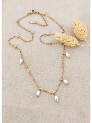 Nakkash Vergulde ketting met sierelementen - (L)42 cm