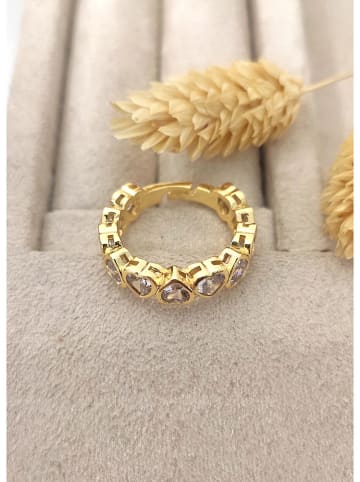 Nakkash Vergold. Ring mit Edelsteinen