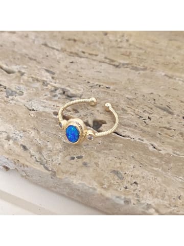 Nakkash Vergold. Ring mit Edelsteinen